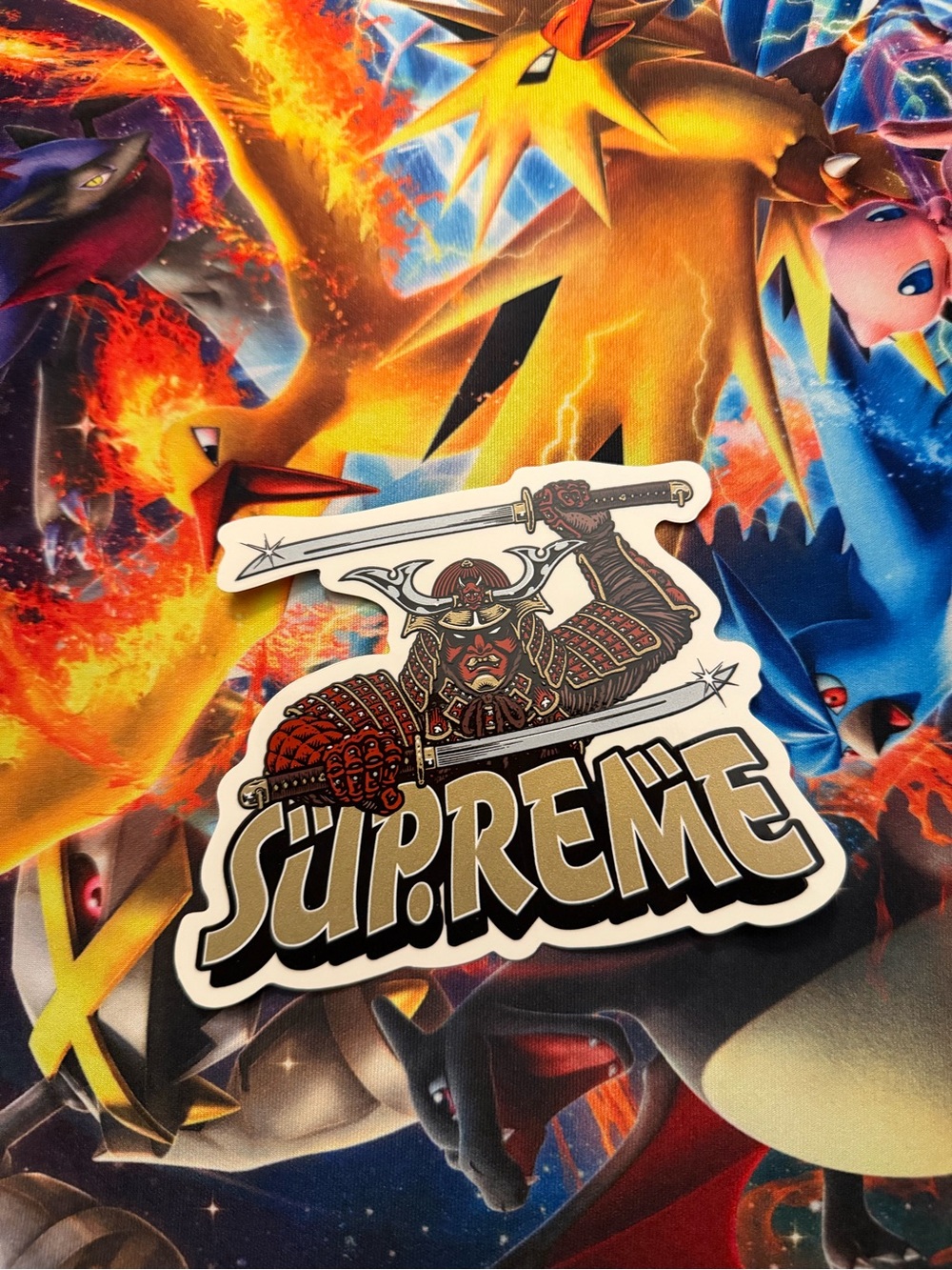 Supreme Samurai Warrior Sticker FW21 New